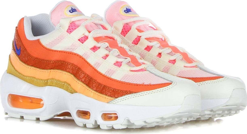 Nike-Scarpa-Bassa-Donna-Wmns-Air-Max-95-Campfire-Orange/racer-Blue/sail-da-donna