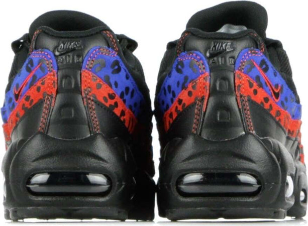 Nike-Scarpa-Bassa-Donna-Wmns-Air-Max-95-Prm-Animal-Black/black/habanero-Red/racer-Blue-da-donna