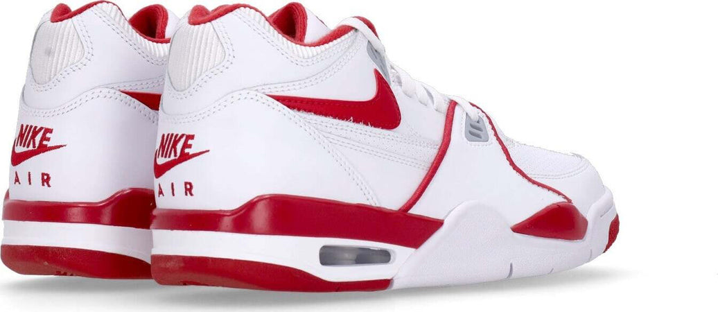Nike-Scarpa-Bassa-Uomo-Air-Flight-89-Og-White/varsity-Red/wolf-Grey-da-uomo