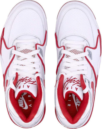 Nike-Scarpa-Bassa-Uomo-Air-Flight-89-Og-White/varsity-Red/wolf-Grey-da-uomo