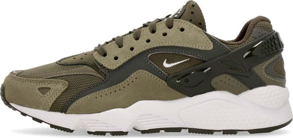 Nike-Scarpa-Bassa-Uomo-Air-Huarache-Runner-Cargo-Khaki/white/medium-Olive/sequoia-da-uomo