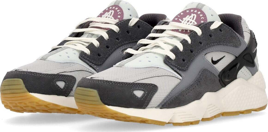 Nike-Scarpa-Bassa-Uomo-Air-Huarache-Runner-Lt-Smoke-Grey/black/light-Silver-da-uomo