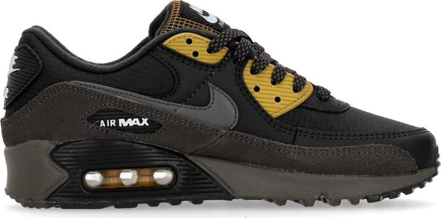 Nike-Scarpa-Bassa-Uomo-Air-Max-90-Black/medium-Ash/bronzine/blue-Tint-da-uomo