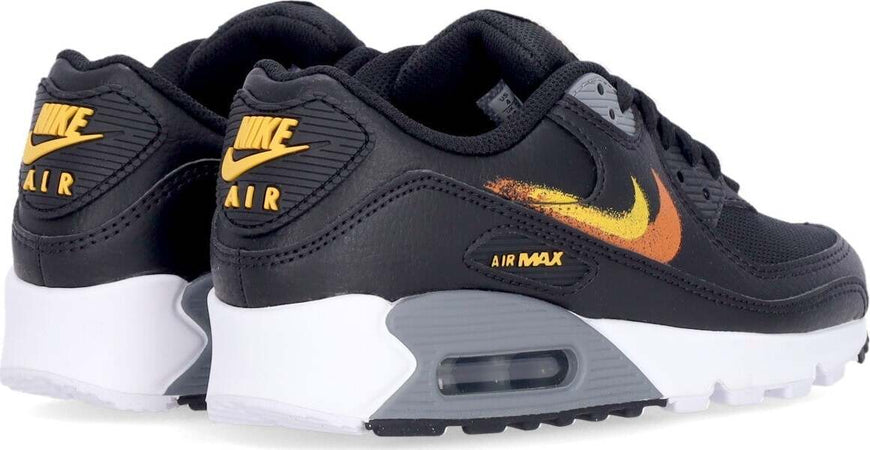Nike-Scarpa-Bassa-Uomo-Air-Max-90-Black/safety-Orange/university-Gold-da-uomo