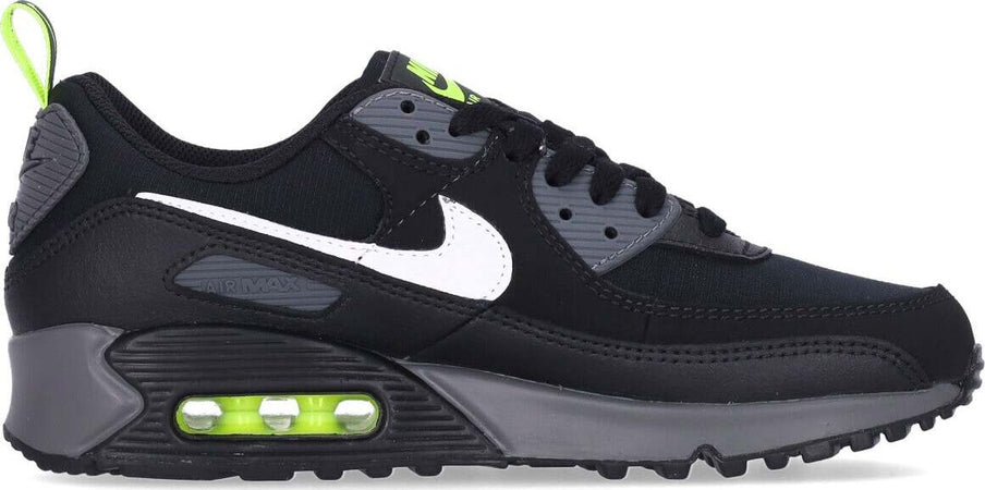 Nike-Scarpa-Bassa-Uomo-Air-Max-90-Black/white/volt/iron-Grey-da-uomo