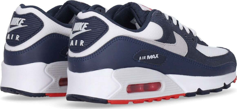Nike-Scarpa-Bassa-Uomo-Air-Max-90-Obsidian/pure-Platinum/white/track-Red-da-uomo