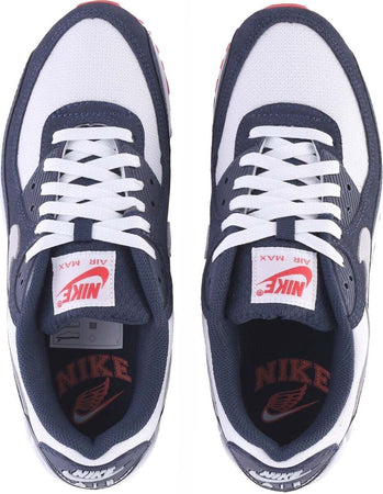 Nike-Scarpa-Bassa-Uomo-Air-Max-90-Obsidian/pure-Platinum/white/track-Red-da-uomo