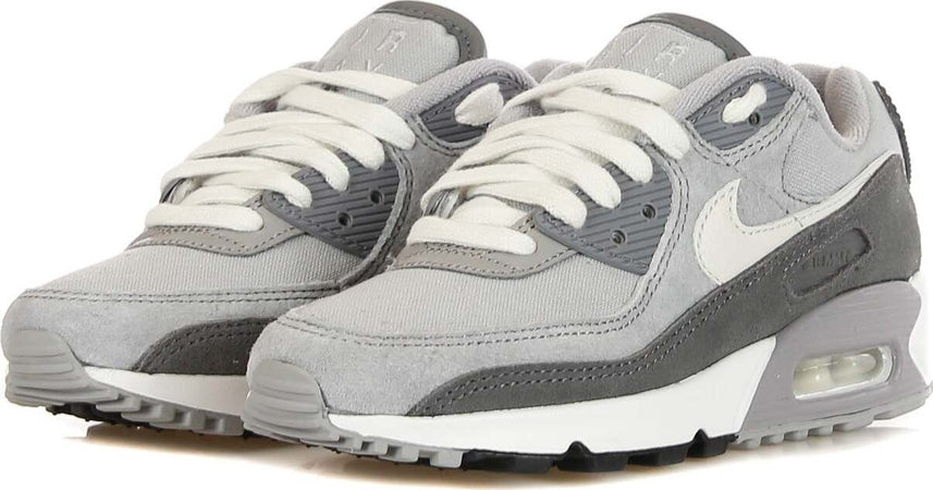 Nike-Scarpa-Bassa-Uomo-Air-Max-90-Premium-Lt-Smoke-Grey/white/particle-Grey-da-uomo