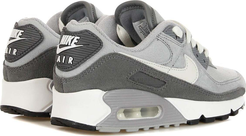 Nike-Scarpa-Bassa-Uomo-Air-Max-90-Premium-Lt-Smoke-Grey/white/particle-Grey-da-uomo