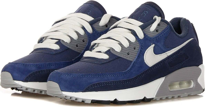 Nike-Scarpa-Bassa-Uomo-Air-Max-90-Premium-Obsidian/summit-White/midnight-Navy-da-uomo