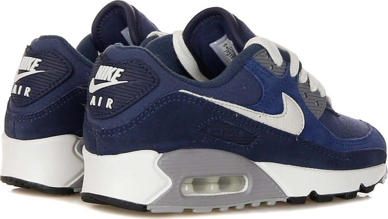 Nike-Scarpa-Bassa-Uomo-Air-Max-90-Premium-Obsidian/summit-White/midnight-Navy-da-uomo