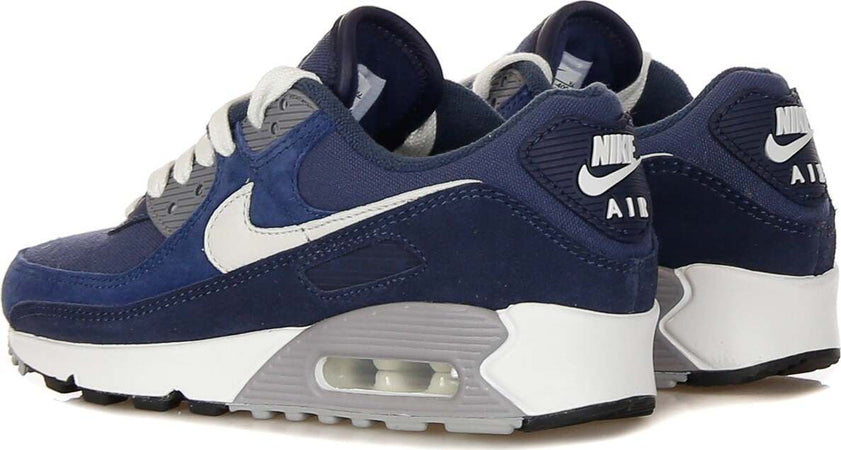 Nike-Scarpa-Bassa-Uomo-Air-Max-90-Premium-Obsidian/summit-White/midnight-Navy-da-uomo