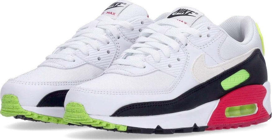 Nike-Scarpa-Bassa-Uomo-Air-Max-90-White/black/volt/rush-Pink-da-uomo