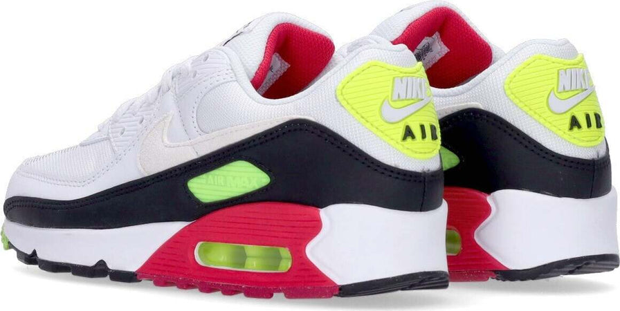 Nike-Scarpa-Bassa-Uomo-Air-Max-90-White/black/volt/rush-Pink-da-uomo