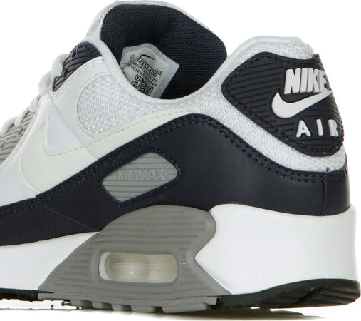 Nike-Scarpa-Bassa-Uomo-Air-Max-90-White/white/particle-Grey/obsidian-da-uomo