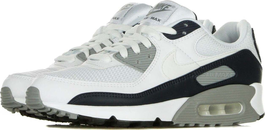 Nike-Scarpa-Bassa-Uomo-Air-Max-90-White/white/particle-Grey/obsidian-da-uomo