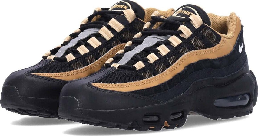 Nike-Scarpa-Bassa-Uomo-Air-Max-95-Black/summit-White/elemental-Gold/sesame-da-uomo