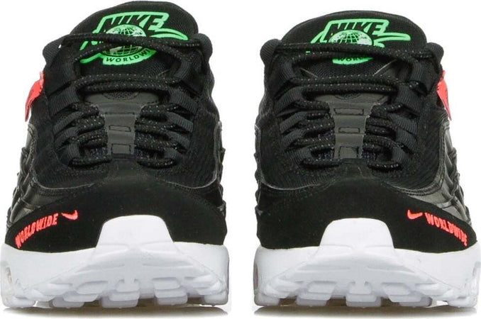 Nike-Scarpa-Bassa-Uomo-Air-Max-95-Black/white/green-Strike/flash-Crimson-da-uomo
