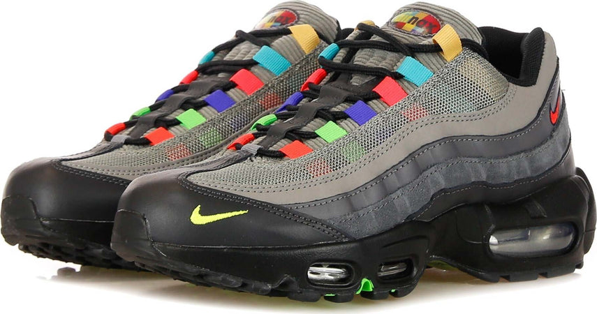Nike-Scarpa-Bassa-Uomo-Air-Max-95-Se-Light-Charcoal/university-Red/black-da-uomo