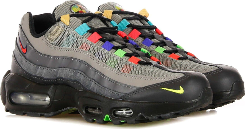 Nike-Scarpa-Bassa-Uomo-Air-Max-95-Se-Light-Charcoal/university-Red/black-da-uomo