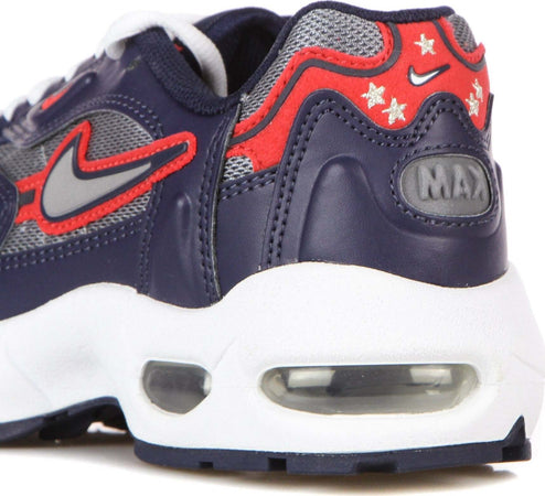 Nike-Scarpa-Bassa-Uomo-Air-Max-96-Ii-Midnight-Navy/metallic-Silver/cool-Grey-da-uomo