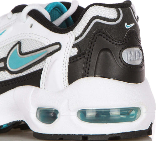 Nike-Scarpa-Bassa-Uomo-Air-Max-96-Ii-White/mystic-Teal/black/reflect-Silver-da-uomo