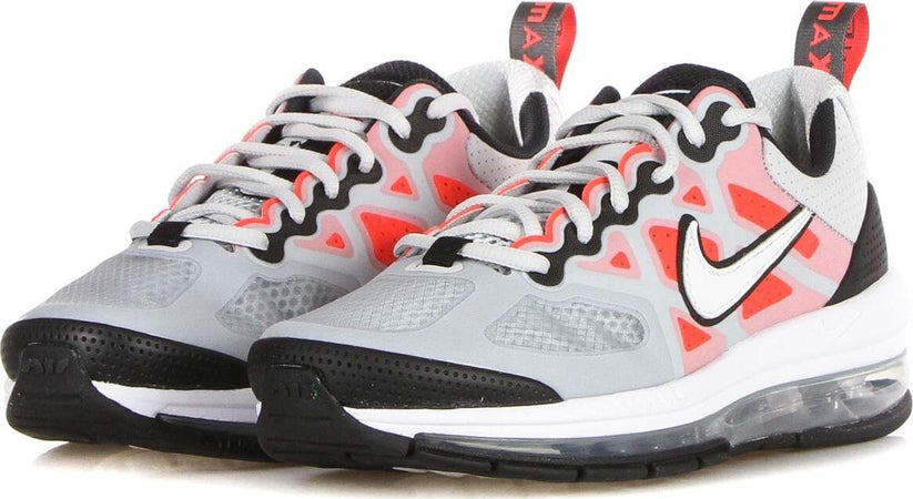 Nike-Scarpa-Bassa-Uomo-Air-Max-Genome-Pure-Platinum/white/bright-Crimson/black-da-uomo