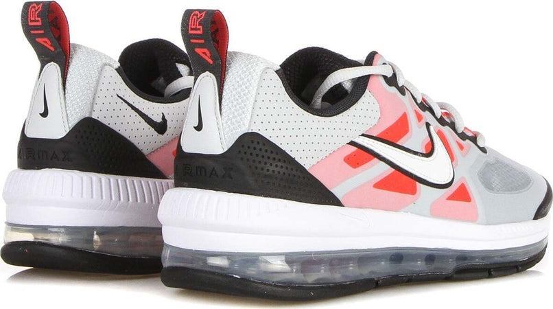Nike-Scarpa-Bassa-Uomo-Air-Max-Genome-Pure-Platinum/white/bright-Crimson/black-da-uomo