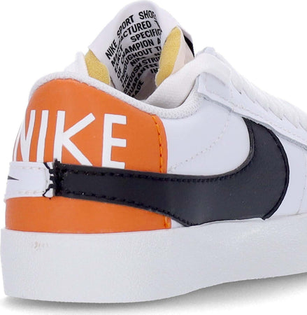 Nike-Scarpa-Bassa-Uomo-Blazer-Low-77-Jumbo-White/black/summit-White/magma-Orange-da-uomo