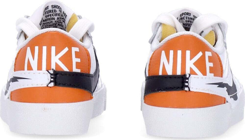 Nike-Scarpa-Bassa-Uomo-Blazer-Low-77-Jumbo-White/black/summit-White/magma-Orange-da-uomo
