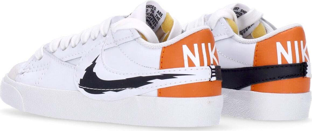 Nike-Scarpa-Bassa-Uomo-Blazer-Low-77-Jumbo-White/black/summit-White/magma-Orange-da-uomo