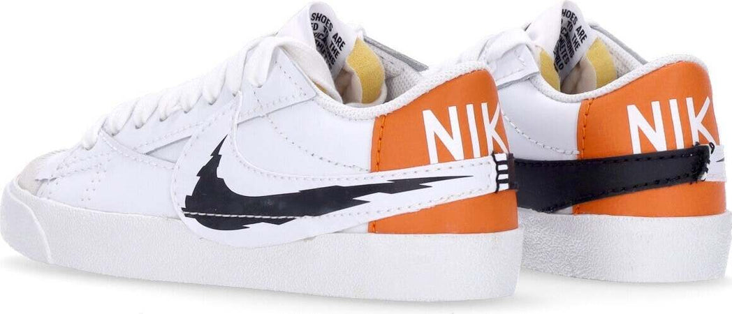 Nike-Scarpa-Bassa-Uomo-Blazer-Low-77-Jumbo-White/black/summit-White/magma-Orange-da-uomo