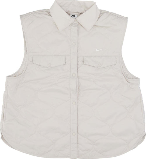 Nike-Smanicato-Donna-W-Sportswear-Essentials-Vest-Lt-Orewood-Brn/sail-da-donna