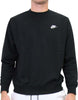 Nike-Sportswear-Club,-Maglia-A-Girocollo-in-French-Terry-Uomo,-Black/White