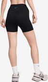 Nike-W-Nk-One-DF-HR-5-in-Short-Pantaloncini,-Black/-Black,-Donna