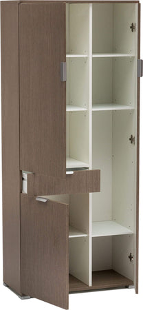NIKO---armadio-con-3-ante-e-un-cassetto-Rovere-grigio-Milani-Home