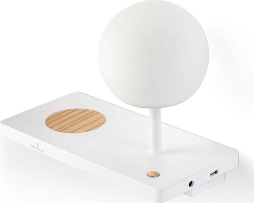 NIKO PC Lampada da parete bianca sinistra diffusore PC Illuminazione/Illuminazione per interni/Illuminazioni per pareti/Applique Led Mall Home - Napoli, Commerciovirtuoso.it