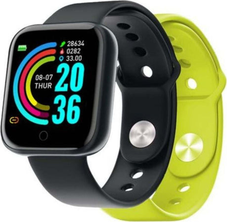 Nilox-Smartwatch-Trailband-1.44-+-2-Cinturini-Intercambiabili