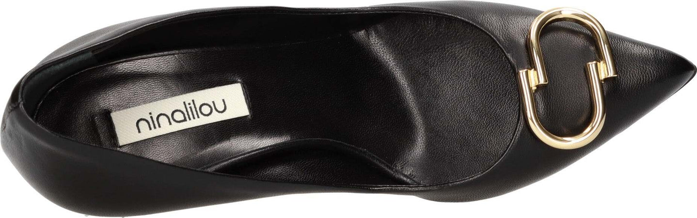 Ninalilou-Scarpe-con-Tacco-Nero-da-donna