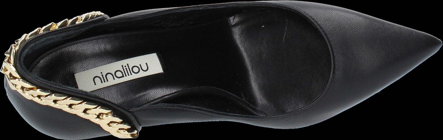 Ninalilou-Scarpe-con-Tacco-Nero-da-donna