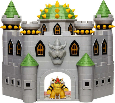 Nintendo-Super-Mario-Playset-Castello-di-Bowser-Deluxe-e-Personaggio-Articolato