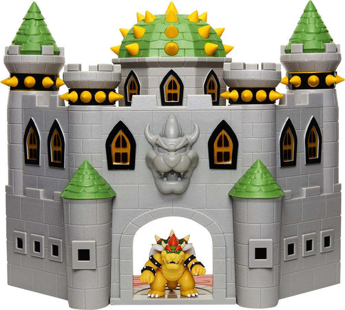 Nintendo-Super-Mario-Playset-Castello-di-Bowser-Deluxe-e-Personaggio-Articolato