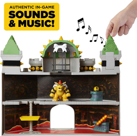 Nintendo-Super-Mario-Playset-Castello-di-Bowser-Deluxe-e-Personaggio-Articolato