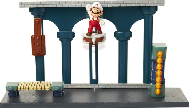 Nintendo-super-mario-playset-castello-di-lava,-con-una-figures-da-6-cm-e-perfetto-come-regalo-adatto-a-tutti-i-bambini-e-collezionisti-dai-3-anni-in-su
