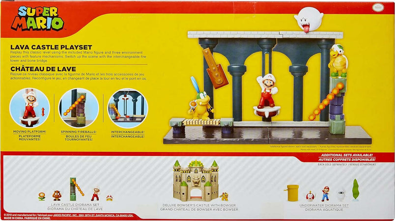 Nintendo-super-mario-playset-castello-di-lava,-con-una-figures-da-6-cm-e-perfetto-come-regalo-adatto-a-tutti-i-bambini-e-collezionisti-dai-3-anni-in-su
