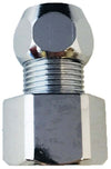 Niplex da 3/8 x10 in ottone pesante