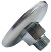 Niplex vite doppia con rosone, da 1/2 x 3/8 in ottone