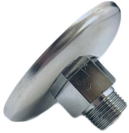 Niplex vite doppia con rosone, da 1/2 x 3/8 in ottone