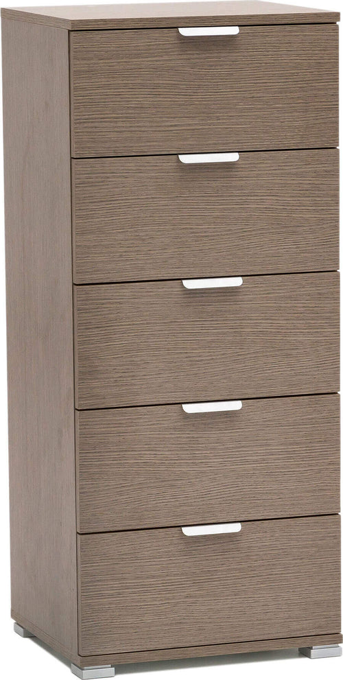 NIRRE---cassettiera-5-cassetti-Rovere-grigio-Milani-Home