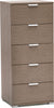 NIRRE---cassettiera-5-cassetti-Rovere-grigio-Milani-Home